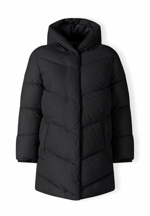 MINOTI HOODED CHEVRON PUFFER - Manteau d'hiver - black