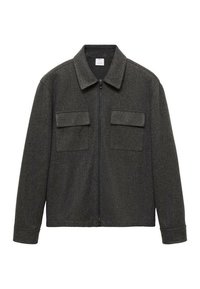 Allvädersjacka - mottled dark grey