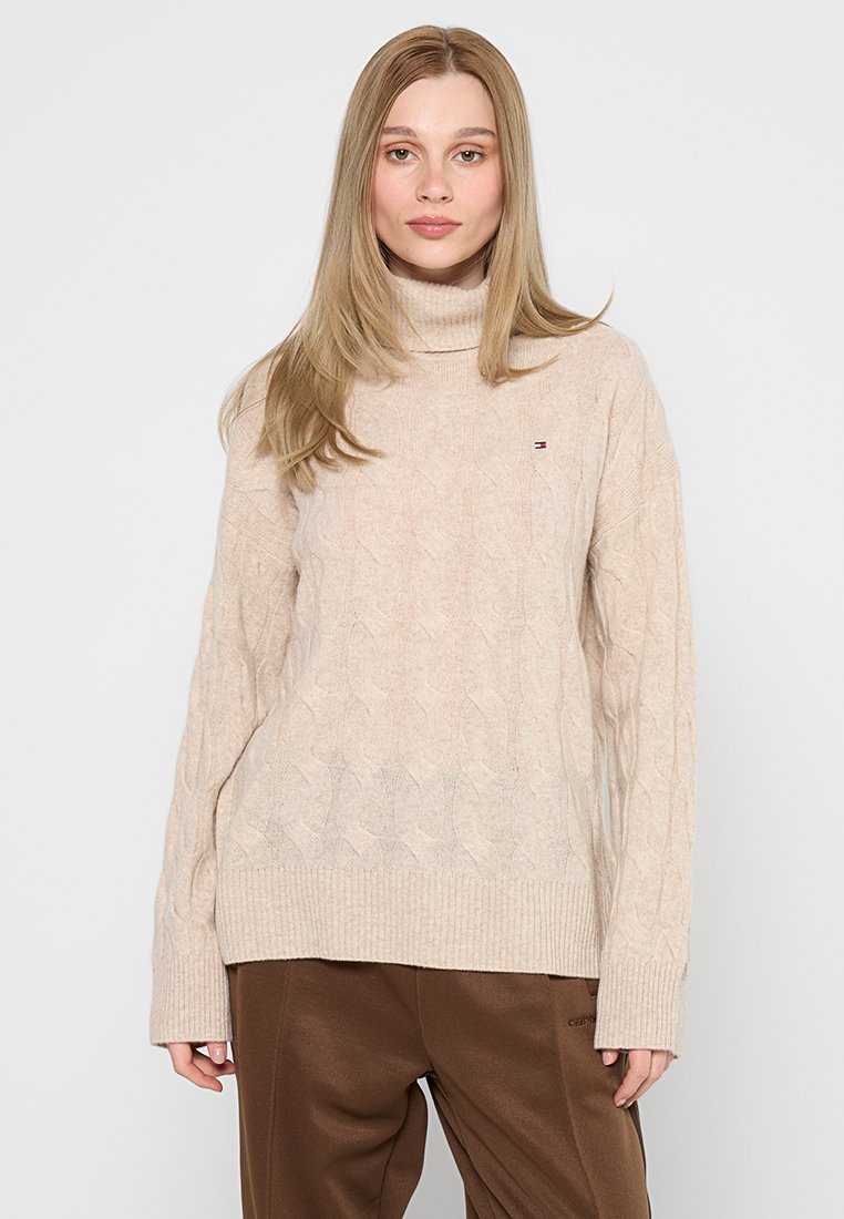 Tommy Hilfiger Trui zandkleur Tommy Hilfiger Trui zandkleur