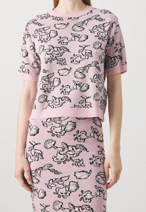 T-shirt imprimé - apricot