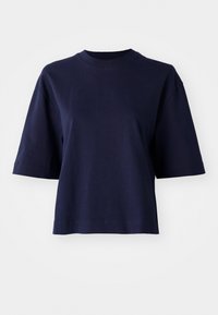 BASIC BOXY TEE - T-paita - peacoat