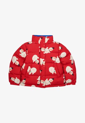 JELLY MALLOW SNOWMAN REVERSIBLE UNISEX - Dūnu jaka - red