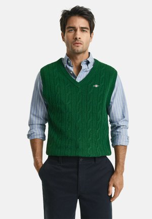 CABLE  - Trui - forest green
