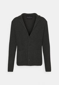 Wool & Co Chaqueta de punto - anthracite