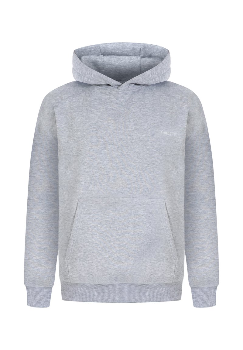 Smilodox Hoodie grijs gemêleerd