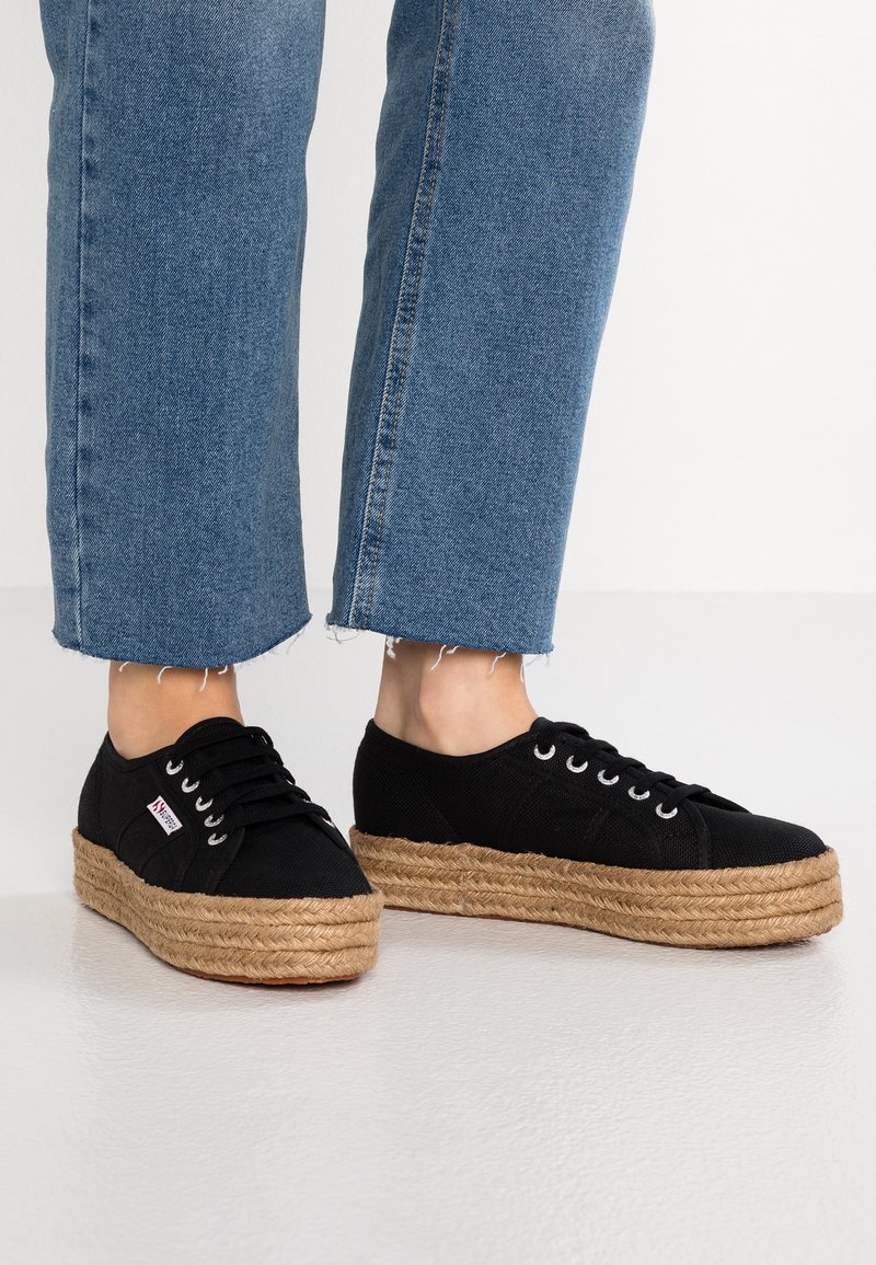 Superga 2730 COTROPEW - Espadrillot - black