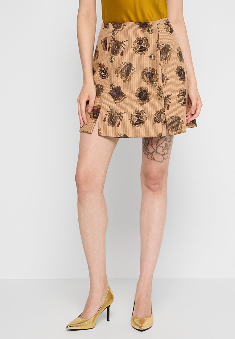 Versace Jeans Couture Minirok beige Versace Jeans Couture Minirok beige