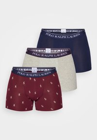 Unselected, bordeaux/grey/dark blue