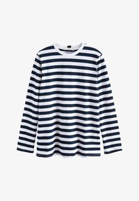 Unselected, navy white