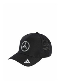 MERCEDES - AMG PETRONAS FORMULA ONE TEAM MECHANICS CLIMACOOL TRUCKER - Lippalakki - black   reflective silver