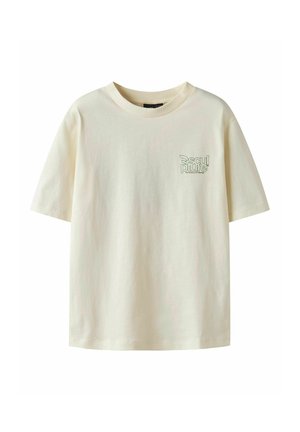 LOOSE FIT - T-shirt imprimé - antique white
