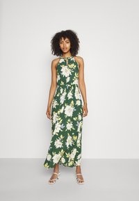 VILA - VIMESA BRAIDED DRESS - Maxi ruha - garden topiary Miniatűr kép 1