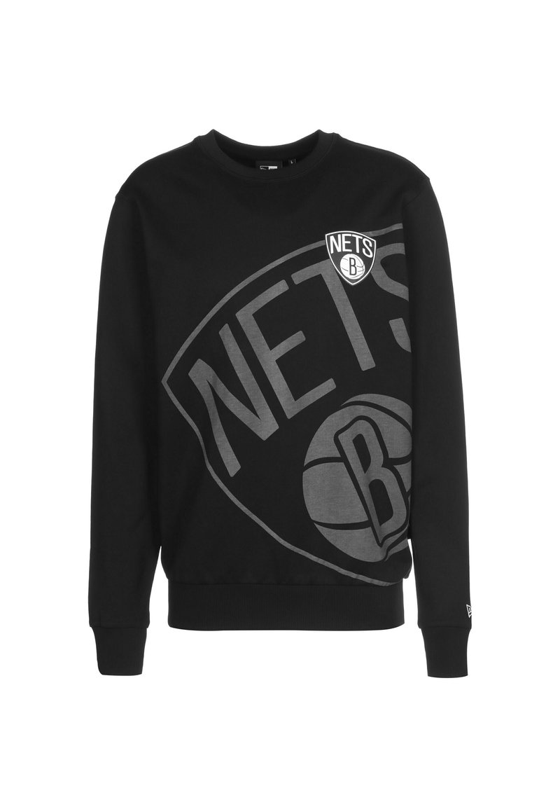 New Era Sweatshirt brooklyn nets blk/schwarz Zalando.de