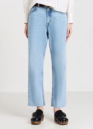 Jeans a sigaretta - blu denim chiaro