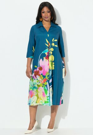 Ulla Popken Jurk - medium blue