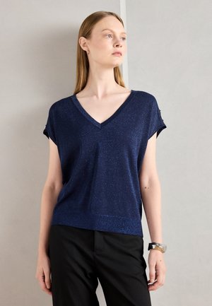 Print T-shirt - ardoise