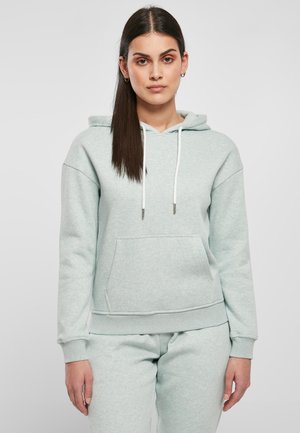 Hoodie - salvia melange