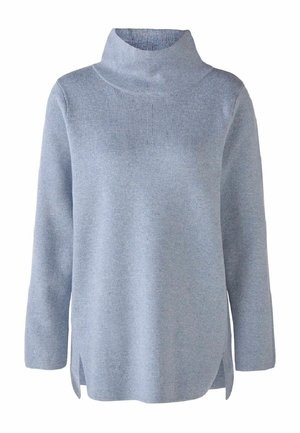 MIT STEHKRAGEN - Jumper - lt.blue