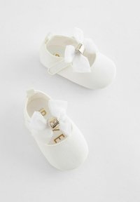 Baker by Ted Baker PADDERS WITH ORGANZA BOW - Încălțăminte bebeluși - ivory