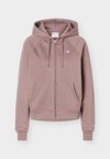 SPORTSWEAR ZIP UP HOODIE LOOSE FIT - Φούτερ με φερμουάρ - light brown