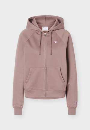 Champion, SPORTSWEAR ZIP UP HOODIE LOOSE FIT - Sweatjakke - light brown