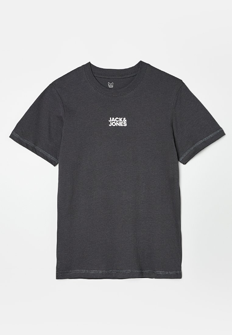 Jack & Jones Junior T-shirt basic grijs Jack & Jones Junior T-shirt basic grijs