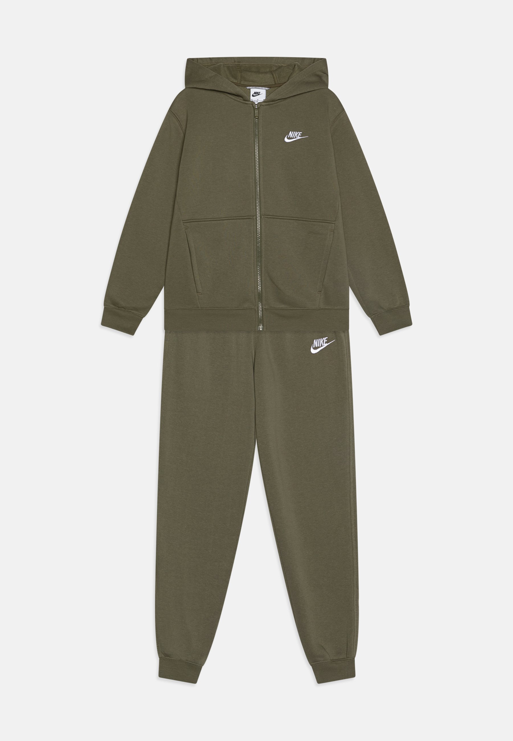 olive green tracksuit nike