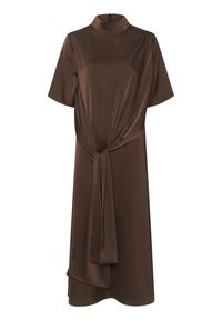 Gestuz HARPERGZ KNOT LONG DRESS - Velika haljina - dark brown
