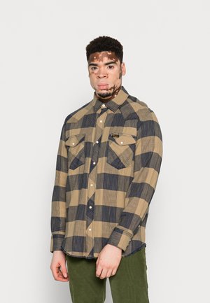 WESTERN SHIRT - Shirt - twill beige