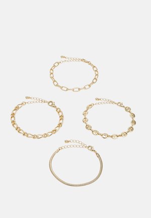 4 PACK - Bracelet - gold-coloured