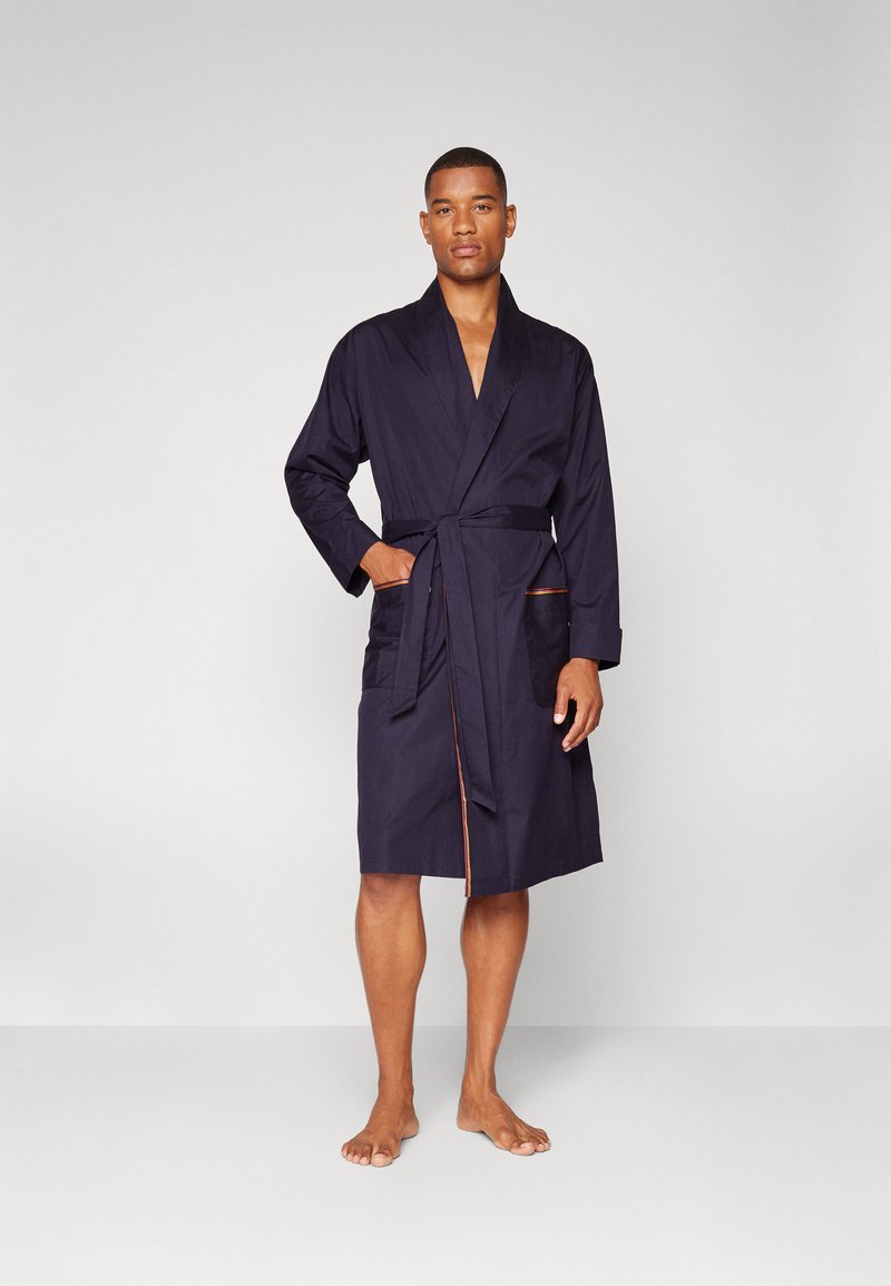 Paul Smith - DRESSING GOWN STRIPE - Dressing gown - black, Enlarge