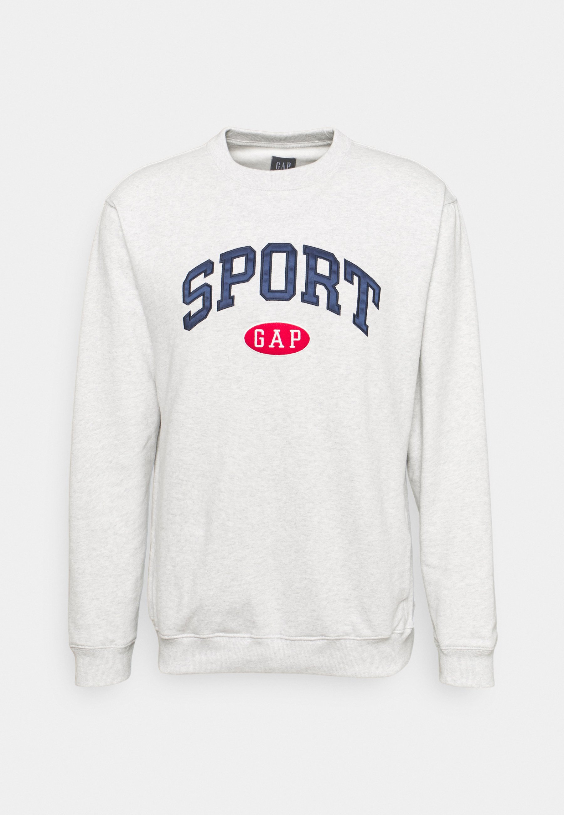 GAP SPORT LOGO CREW - Sudadera - light heather grey/gris - Zalando.es