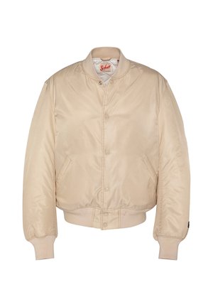Schott SPORTING - Bomberjakke - blanc cassé