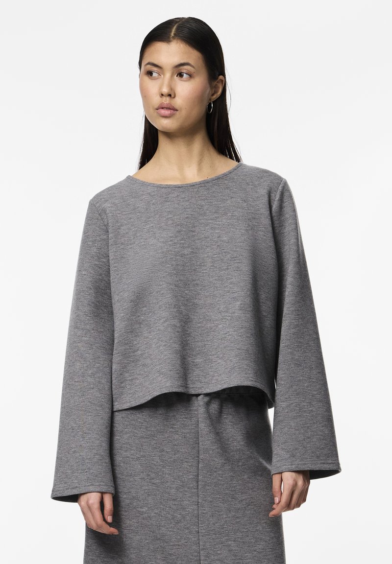 Pieces PCFILLY  - Melegítőfelső - medium grey melange