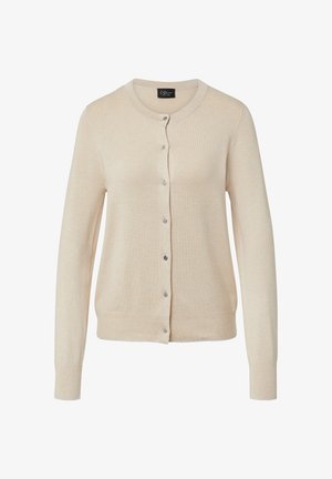 s.Oliver BLACK LABEL MIT GLITZER - Cardigan - beige