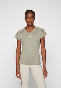 adidas Performance Športne majice - silver pebble