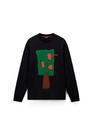 Napapijri, TEE LS - Camiseta básica - black beauty