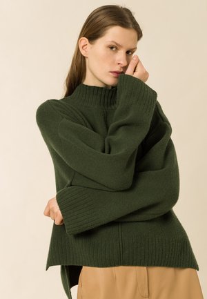 KAREEN - Jumper - macchia green melange