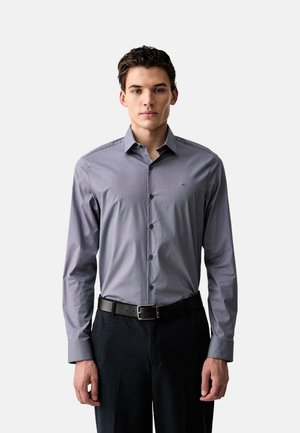 Calvin Klein, SLIM ESNTL POPLIN STR PRT - Camisa - crown blue