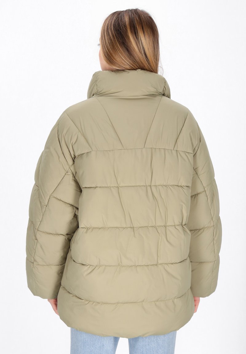 Beige Dreimaster Oversize Parka DreiMaster Winter Coat Olive