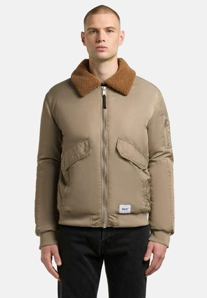 GROUND - Vinterjakker - bomber beige