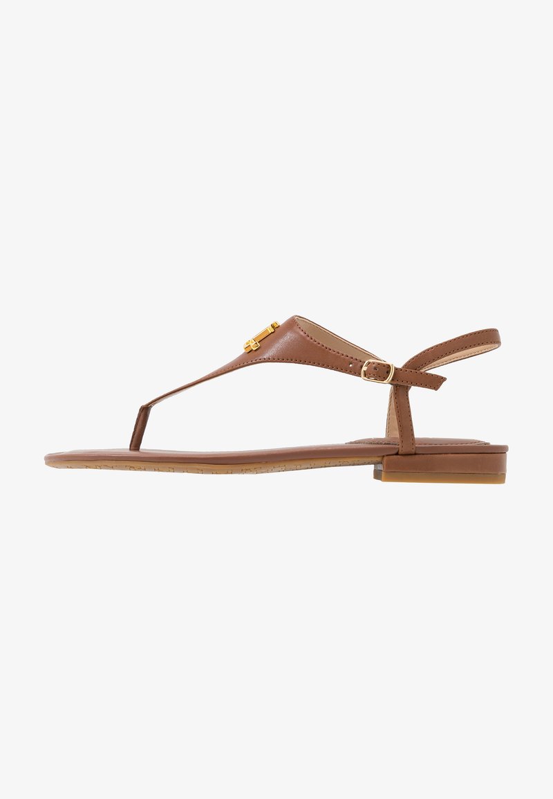 Lauren Ralph Lauren Burnished Ellington T Bar Sandals Deep Saddle Tan Tan Zalando Co Uk Lauren Ralph Lauren Burnished Ellington T Bar Sandals Deep Saddle Tan Tan Zalando Co Uk
