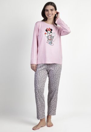 MANGA LARGA MINNIE SKIN SET - Pijama - rosa
