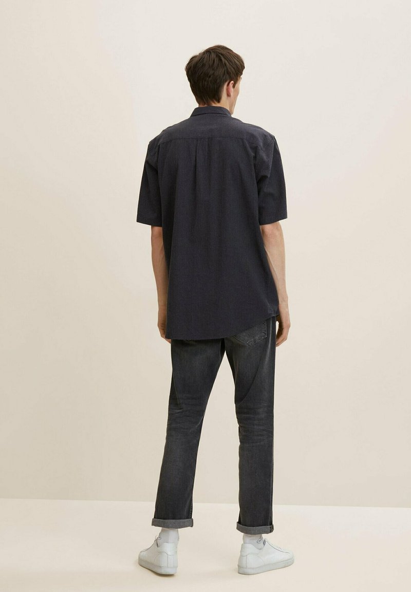 Herren Freizeithemden | TOM TAILOR DENIM LOOSE FIT Hemd coal grey melange structure/dunkelgrau - BD45229 Herren Freizeithemden | TOM TAILOR DENIM LOOSE FIT Hemd coal grey melange structure/dunkelgrau - BD45229