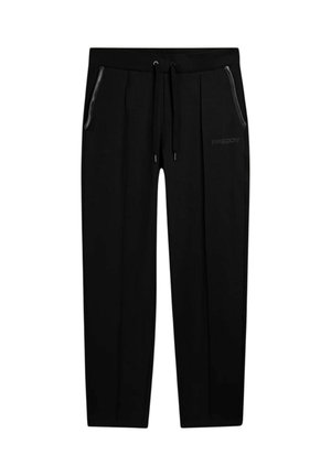 Freddy, PANTALONI SPORTIVI SLIM CON CUCITURA CENTRALE - Pantaloni sportivi - black