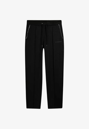 Freddy, PANTALONI SPORTIVI SLIM CON CUCITURA CENTRALE - Pantaloni sportivi - black