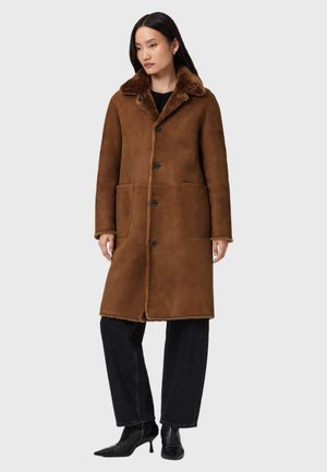 SERRA SHEARLING  - Abrigo de invierno - conker brown