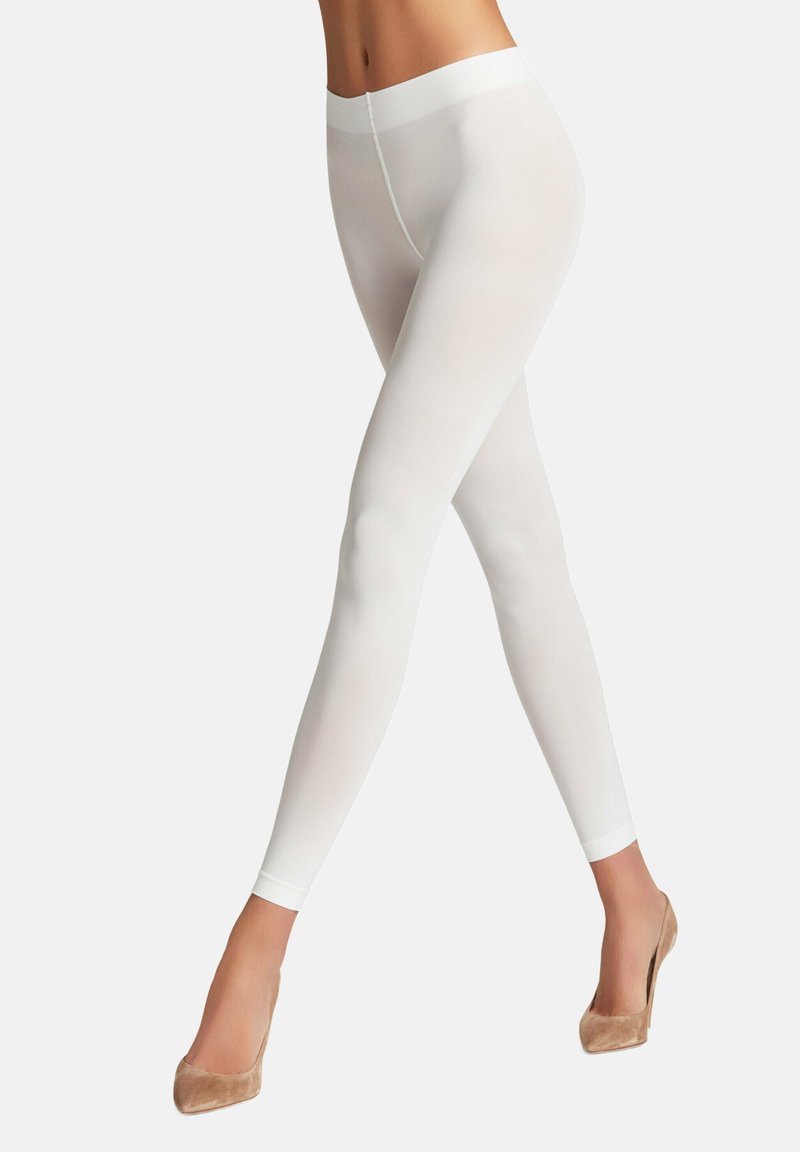 FALKE Pure Matt 50 Denier semi-opaque - Leggings - Strümpfe - white