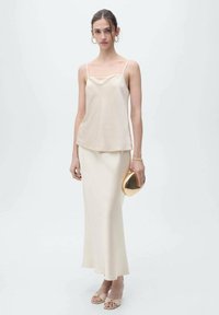 Mango PLUMA - Top - beige