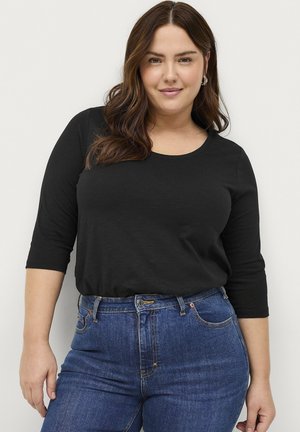 Ellos Plus collection Long sleeved top - schwarz